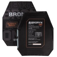 Бронепластина BRONYX Ultimate series M комплект 2 шт Клас захисту згідно ДСТУ 8782:2818 3 клас