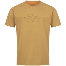 Футболка Blaser Active Outfits 3D Debossed T25 ARGALI L dull gold