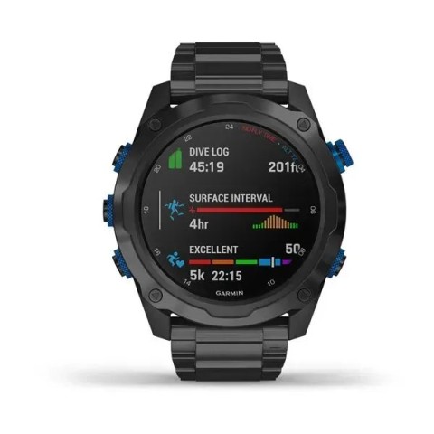Смарт-часы Garmin Descent Mk2i титановые серые DLC с титановым ремешком (в комплекте с Descent T1)