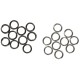 Кольцо заводное Savage Gear Splitring 5mm 44lbs/20kg (10+10 шт/уп)