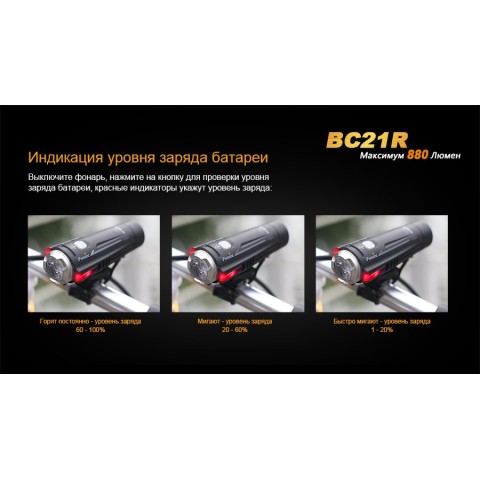 Велофара Fenix BC21R