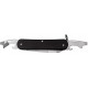 Нож многофункционал. Fox Vulpis Aluminium, 3 инструмента ц:black