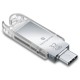 Ніж Victorinox Midnite Manager@work 58мм,10функ,черв.прозор ,USB3.0,3.1 32Gb
