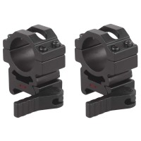 Кільця Vector Optics 25,4 мм швидкоз'ємні середні на Вівер/Пікатіні