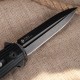Ніж складаний туристичний Ruike P188-B, (9.1 см) D2 / G10 чорний