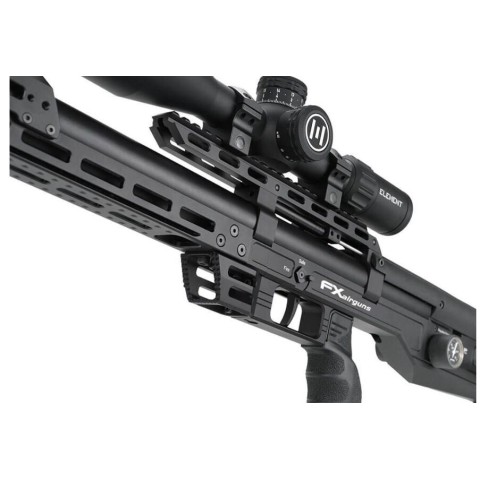 Пневматична редукторна гвинтівка FX Airgun Leopard Black STD Tube .177 кал