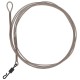 Лидкор Prologic LM Mirage Loop Leader 100cm 35lbs W/QC Swivel (2шт/уп)