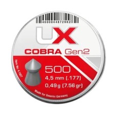 4.1927 Пульки Umarex Cobra Gen2 0,49гр. кал.177, 500шт.