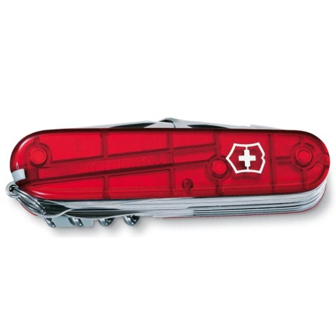 Ніж Victorinox Swisschamp 91мм,33функ,черв.прозор