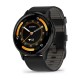 Смарт-часы Garmin Venu 3 черные со сланцевым стальным безелем и кожаным ремешком