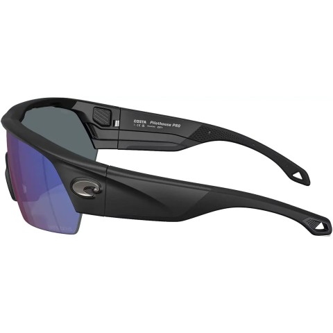 Очки Costa Del Mar Pilothouse Pro 580P Matte Black Blue Mirror 06S9137