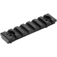 Планка Leapers M-LOK Picatinny 7 slots 8 см ц:black
