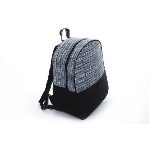 Терморюкзак СИЛА 27 л чорно-білий (34х20х40 см)