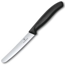 Кухонний ніж Victorinox SwissClassic Table лезо 11см з чорн. ручкою