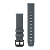 Быстросменные ремешки Garmin силиконовые (20 мм) сумеречные с черной фурнитурой