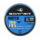 Пули Borner Match, 4,5 мм, 0,60 гр 500 шт