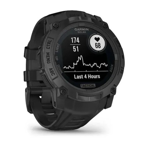 Смарт-годинник Garmin Instinct 3 (50 мм) Solar Tactical Edition чорний