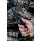 Ніж складаний туристичний Ruike P128-SB, (9.3 см) 14C28N / 3cr14n чорний