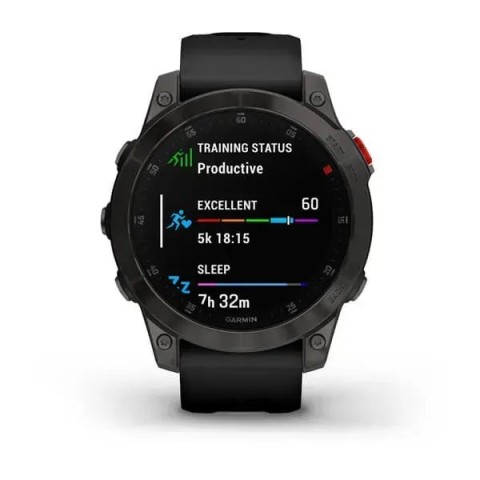 Смарт-часы Garmin epix Gen 2 Sapphire черные титановые