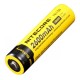 Аккумулятор литиевый Li-Ion CR123A Nitecore NL166 3.7V (650mAh)