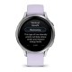 Спортивний годинник Garmin Venu 4 41мм Silver Periwinkle із силіконовим ремінцем 010-03013-01
