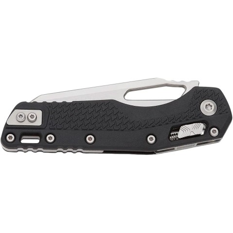 Нож Microtech MSI Stonewash Tri-Grip Polymer Black