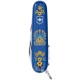 Ніж Victorinox Spartan Ukraine 91мм,12функ,син ,Українські мотиви