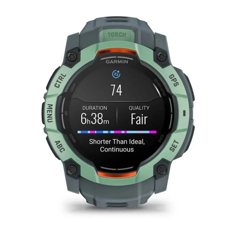 Смарт-годинник Garmin Instinct 3 (50 мм) AMOLED неотропік/сутінковий