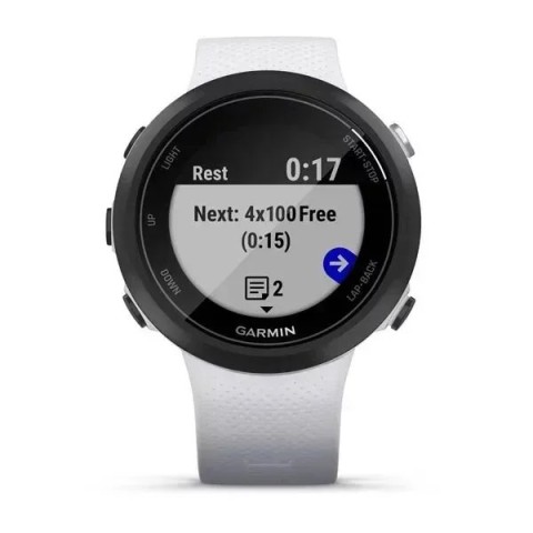 Смарт-годинник Garmin Swim 2 з білим ремінцем