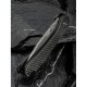 Ніж складаний кишеньковий Civivi Elementum Slip Joint, (7.5 см) Damascus / Carbon Fiber сірий
