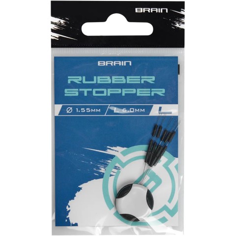 Стопор Brain Rubber Stopper L #3 6.0mm Ø1.55mm