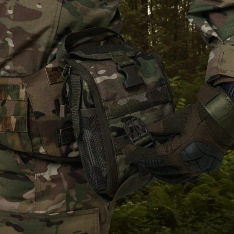 Аптечка Ukrarmor збільшена PRO (підсумок-органайзер). Cordura 1000 Мультикам