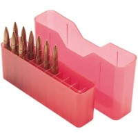 Кейс MTM д/патрон. 223Rem .223 Rem (5,56/45) на 20шт. червоний