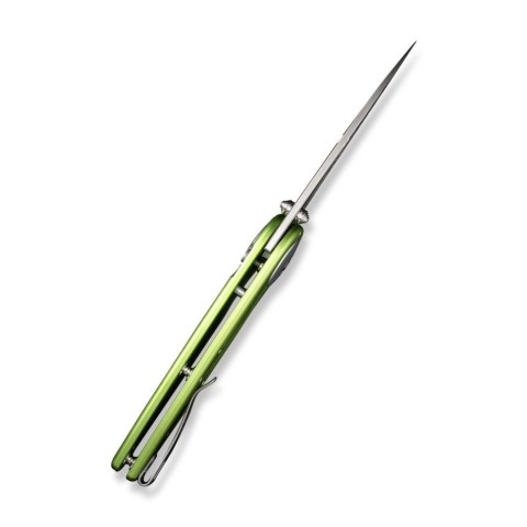 Ніж складаний туристичний Civivi Starflare, (8.4 см) Nitro-V / Aluminum зелений