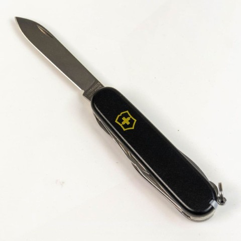 Ніж Victorinox Climber Mat 91мм,14функ,чорн мат,жовт.лого
