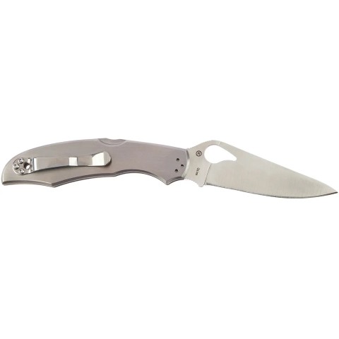 Нож Spyderco Byrd Cara Cara 2, 8Cr13MoV, Stainless Steel ц:gray