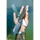 Ніж складаний туристичний Ganzo G770 (8.8 см) D2 / G10 чорний