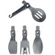 Набір столових приладів RidgeMonkey Q-Lock Utensil Set