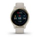 Смарт-годинник Garmin Venu 2S світло-пісочний із золотистим безелем