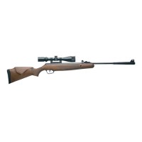 Гвинтівка пневматична Stoeger X50 Wood Stock Combo з оптичним прицілом