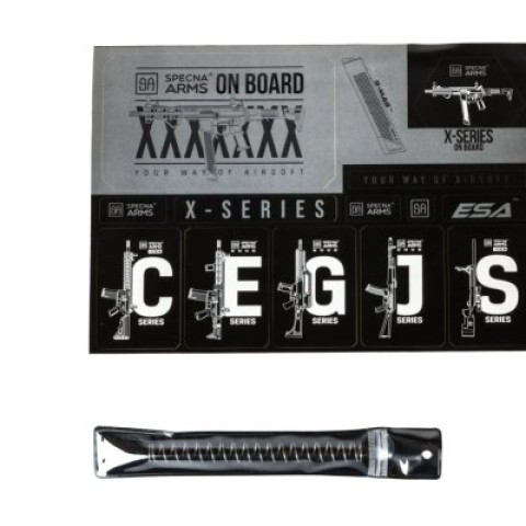 Пістолет-кулемет Specna Arms SA-FX01 Flex Hal Etu with orange discharge device Half-Tan