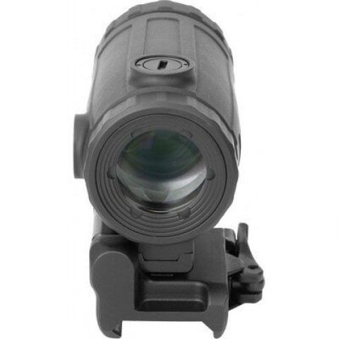 Магнифер Holosun  Micro, 3x, QD mount, двустороннее откидное крепление, Titanium