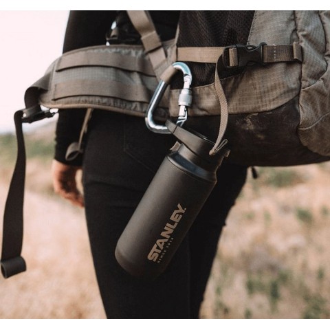 Термокухоль Stanley Mountain Switchback Matte, 0.47 л  чорна (6939236334259)