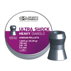 JSB Diabolo Ultra Shock, 5,5 мм, 1,645 г, 150 шт