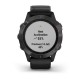 Смарт-годинник Garmin fenix 6 Pro Sapphire вуглецево-сірий DLC з чорним ремінцем