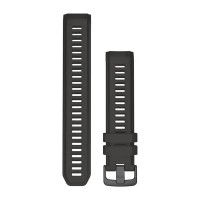 Сменные ремешки для смарт-часов Garmin Instinct 2 Collection (22 мм) силиконовые, графитовые