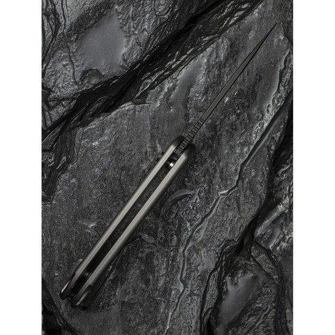 Ніж складаний кишеньковий Civivi Elementum II, (7.5 см) Nitro-V / Aluminum сірий