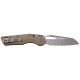 Нож Microtech MSI S/E Fluted G-10 Apocalyptic Partial Serrated ц:tan