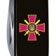 HUNTSMAN ARMY  91мм/15функ/черн /штоп/ножн/пила/крюк /Эмблема СВ ВСУ