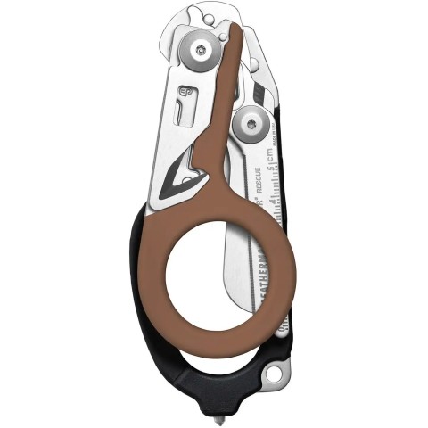 Ножницы Leatherman 833062 Raptor Rescue. Black Coyote. MOLLE